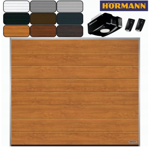 Brama 2375 x 2000 Premium Renomatic Hormann z napędem Segmentowa Różne Kolory