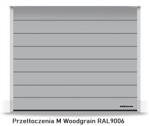 Brama 2500 x 2000 Premium Renomatic Hormann z napędem Segmentowa Różne Kolory