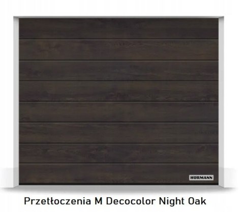 Brama 2500 x 2125 Premium Renomatic Hormann z napędem Segmentowa Różne Kolory