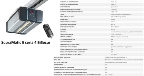 Brama 2500 x 2125 Premium Renomatic Hormann z napędem Segmentowa Różne Kolory