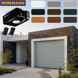 Brama 2750 x 2125 Premium Renomatic Hormann z napędem Segmentowa Różne Kolory
