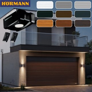Brama 3000 x 2125 Premium Renomatic Hormann z napędem Segmentowa Różne Kolory