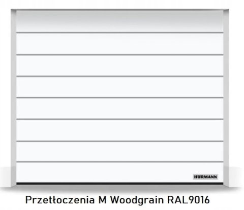Brama 3000 x 2125 Premium Renomatic Hormann z napędem Segmentowa Różne Kolory