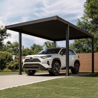 Carport Wiata Samochodowa MIRADOR 111 Przemium - 3 x 5 m Antracyt Nordvic BESTSELLER
