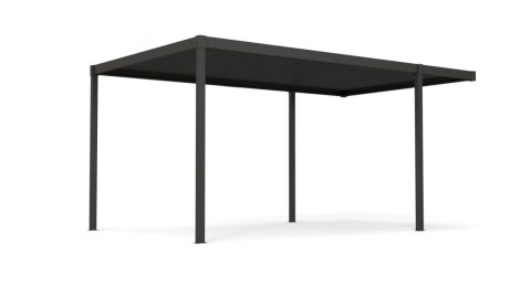 Carport Wiata Samochodowa MIRADOR Solid 80 - 3 x 5 m Antracyt Nordvic BESTSELLER