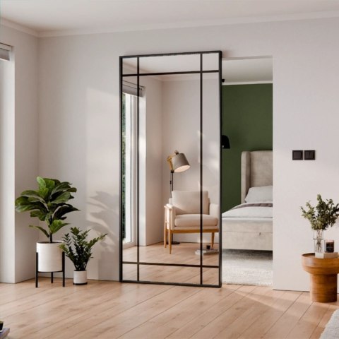Drzwi Przesuwne LOFT 10 Szklone Szyba Dymiona Szpros z Systemem Przesuwnym