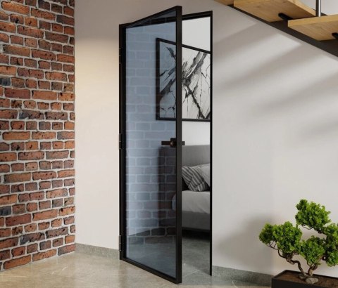 Drzwi Przeciwpożarowe 80cm EI30 Stalowe Hörmann Antracyt RAL7016 800x2000