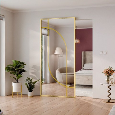 Drzwi Bezprzylgowe LOFT 20 Szklane Czarne/Białe/Dąb Voster Szpros