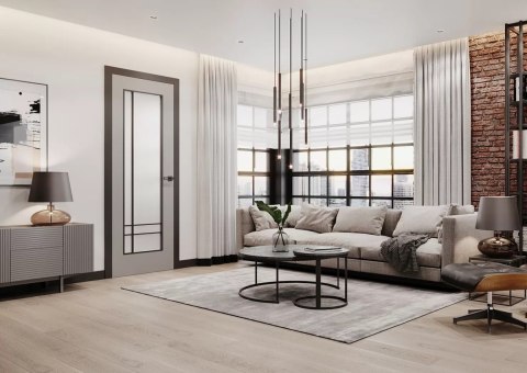 Drzwi DRE Supreme Soho Wewnętrzne Modele Kolory z Ościeżnicą