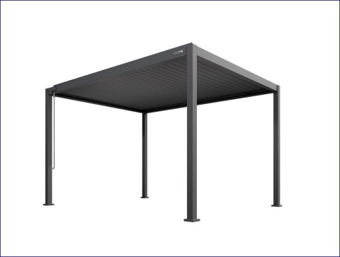 Pergola GERDA ANTRACYT wolnostojąca 4m x 3m PREMIUM Dostępna OD RĘKI !