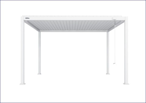 Pergola GERDA BIAŁA wolnostojąca 4m x 3m PREMIUM Dostępna OD RĘKI !
