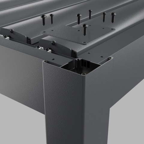 Pergola GERDA BIAŁA wolnostojąca 4m x 3m PREMIUM Dostępna OD RĘKI !