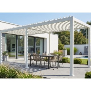 Pergola Tarasowa Aluminiowa MIRADOR 111 Deluxe 3x6 m Biała