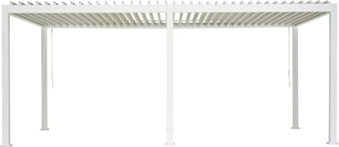 Pergola Tarasowa Aluminiowa MIRADOR 111 Deluxe 3x6 m Biała