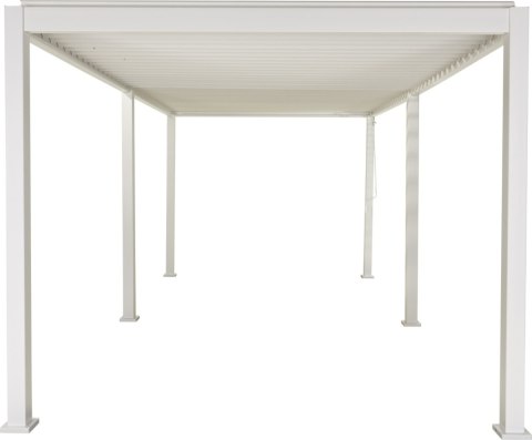 Pergola Tarasowa Aluminiowa MIRADOR 111 Deluxe 3x6 m Biała