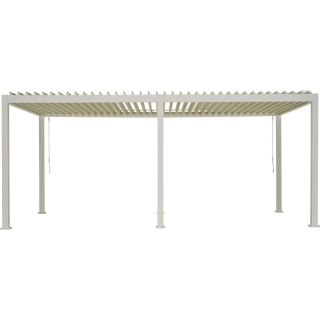 Pergola Tarasowa Aluminiowa MIRADOR 111 Deluxe 3x6 m Jasnoszara