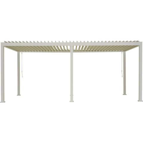 Pergola Tarasowa Aluminiowa MIRADOR 111 Deluxe 3x6 m Jasnoszara
