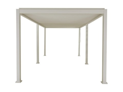 Pergola Tarasowa Aluminiowa MIRADOR 111 Deluxe 3x6 m Jasnoszara