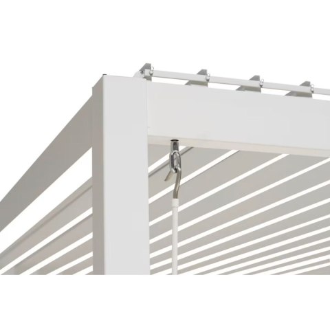 Pergola Tarasowa Deluxe 111 3 x 3 m Wolnostojąca Ogrodowa Full-Alu Szara