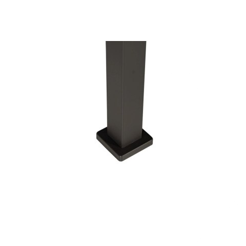 Pergola Tarasowa Premium 111 3 x 4 m Wolnostojąca Ogrodowa Rama Aluminiowa Antracyt