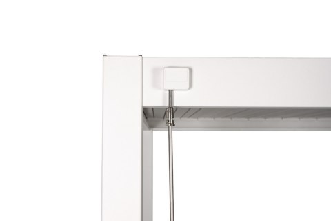 Pergola Tarasowa Premium 111 3 x 4 m Wolnostojąca Ogrodowa Rama Aluminiowa Biała