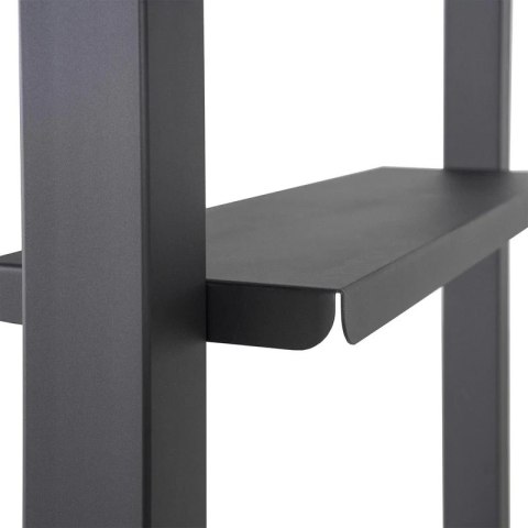 Pergola grillowa Aluminiowa Mirador 88 BBQ 1,5 × 2,5 m z blatem barowym Antracyt Regulowane Lamele