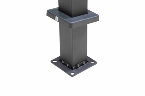 Pergola wolnostojąca tarasowa MIRADOR Solid 80 - 3 x 2,4 m Antracyt | PRZEDSPRZEDAŻ |