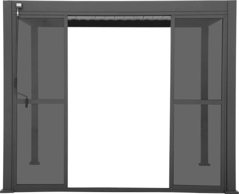 Przesuwne drzwi do pergoli 4m Mirador Deluxe i Premium 111 - Antracyt