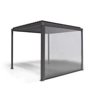 Roleta Opuszczana do Pergoli 4 m MIRADOR Solid i Basic Antracyt Nordvic