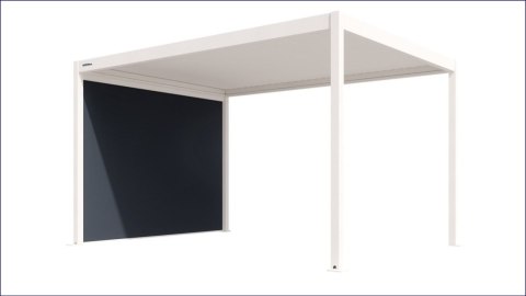 Roleta ZIP SCREEN antracyt 3m do pergoli Gerda Soleo