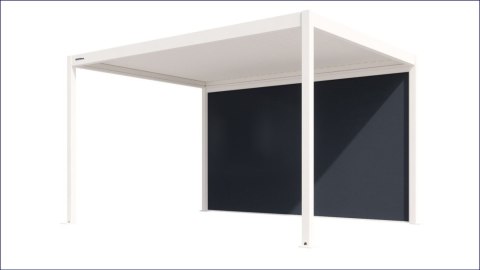 Roleta ZIP SCREEN antracyt 3m do pergoli Gerda Soleo
