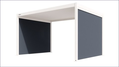 Roleta ZIP SCREEN antracyt 4m do pergoli Gerda Soleo