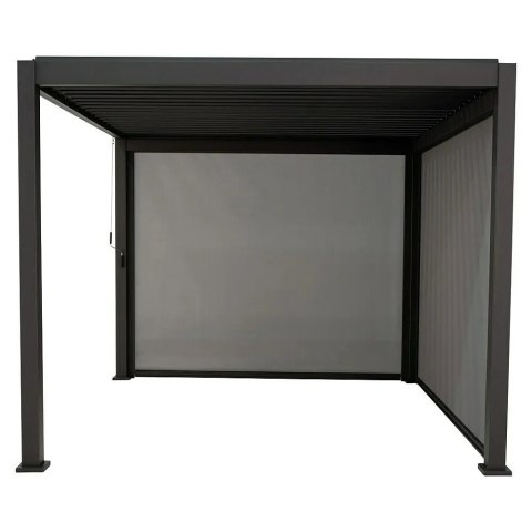 Roleta przeciwsłoneczna opuszczana 3,6M - Pergola tarasowa MIRADOR Deluxe i Premium 111 - Antracyt