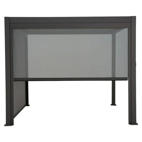 Roleta przeciwsłoneczna opuszczana 3,6M - Pergola tarasowa MIRADOR Deluxe i Premium 111 - Antracyt