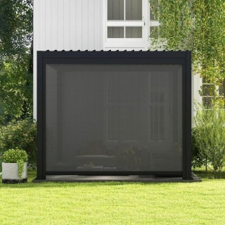 Roleta przeciwsłoneczna opuszczana 3M - Pergola tarasowa MIRADOR Deluxe i Premium 111 - Antracyt