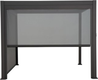 Roleta przeciwsłoneczna opuszczana 3M - Pergola tarasowa MIRADOR Deluxe i Premium 111 - Antracyt