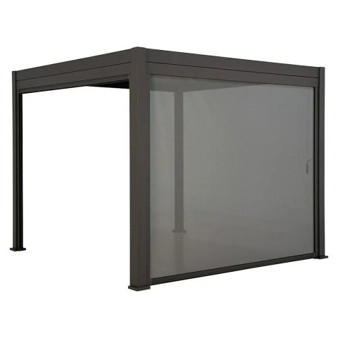 Roleta przeciwsłoneczna opuszczana 4M - Pergola tarasowa MIRADOR Deluxe i Premium 111 - Antracyt