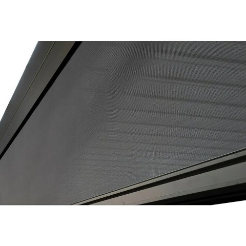 Roleta przeciwsłoneczna opuszczana 4M - Pergola tarasowa MIRADOR Deluxe i Premium 111 - Antracyt