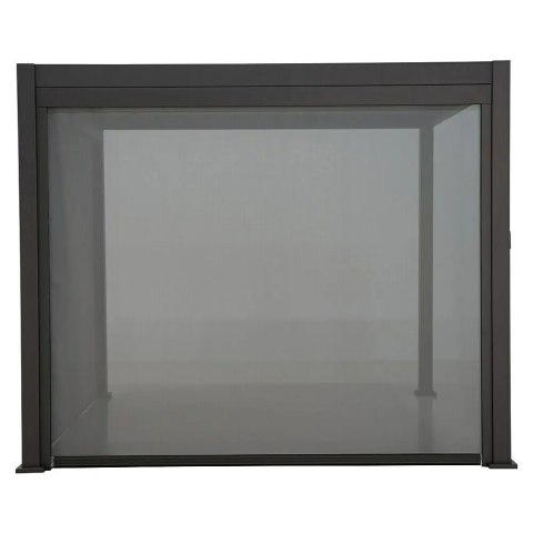 Roleta przeciwsłoneczna opuszczana 4M - Pergola tarasowa MIRADOR Deluxe i Premium 111 - Antracyt