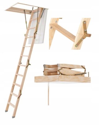 Schody Strychowe CLICKFIX 36 GOLD MINI 92,5 x 60