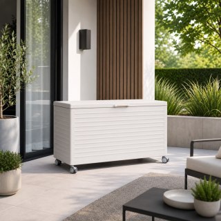Skrzynia Ogrodowa Aluminiowa Mirador Premium H 662 L Grau Trwała i Wodoodporna