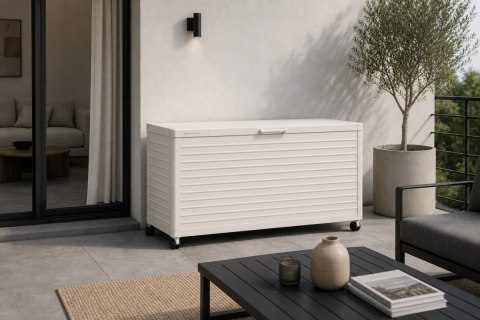 Skrzynia Ogrodowa Aluminiowa Mirador Premium H 662 L Grau Trwała i Wodoodporna