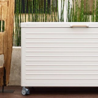 Skrzynia Ogrodowa Aluminiowa Mirador Premium H 776 L Grau Trwała i Wodoodporna