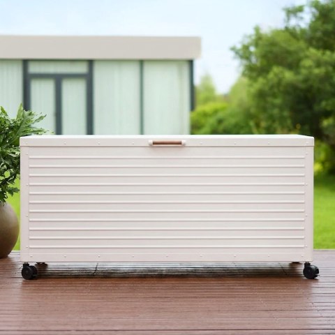 Skrzynia Ogrodowa Aluminiowa Mirador Premium H 776 L Grau Trwała i Wodoodporna
