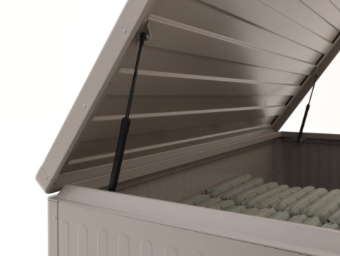 Skrzynia Ogrodowa Aluminiowa Mirador Premium V 1099 L Grau Trwała i Wodoodporna