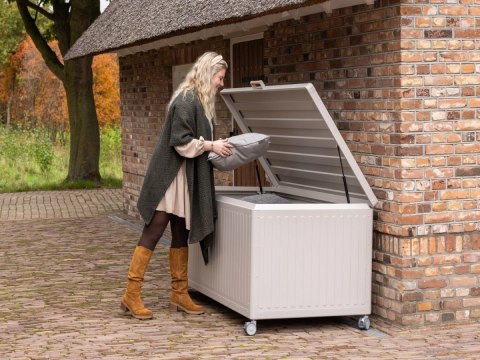 Skrzynia Ogrodowa Aluminiowa Mirador Premium V 1099 L Grau Trwała i Wodoodporna