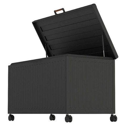 Skrzynia Ogrodowa Aluminiowa Mirador Premium V 662 L Antracyt Trwała i Wodoodporna