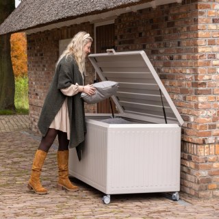 Skrzynia Ogrodowa Aluminiowa Mirador Premium V 662 L Grau Trwała i Wodoodporna