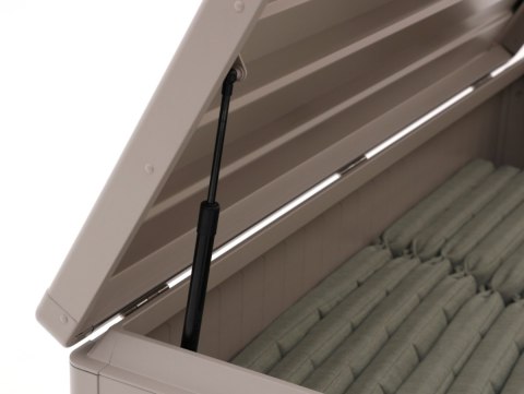 Skrzynia Ogrodowa Aluminiowa Mirador Premium V 662 L Grau Trwała i Wodoodporna