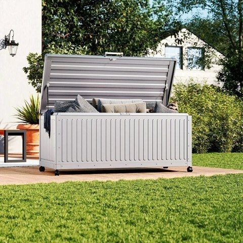 Skrzynia Ogrodowa Aluminiowa Mirador Premium V 829 L Grau Trwała i Wodoodporna